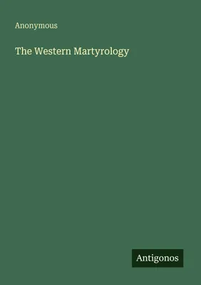 Produktbild von The Western Martyrology