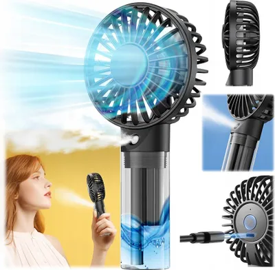 Obrázok produktu pre USB ventilátor Tichý mini stolný ventilátor chladiaci TOPK K31 čierny