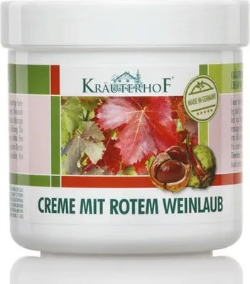 Produktbild von Kräuterhof Creme mit rotem Weinlaub 100 ml