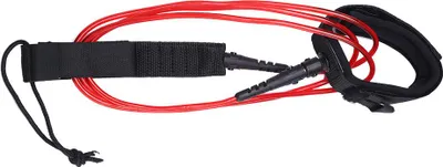 Produktbild von TPU 6ft 5,5 mm Surf-Knöcheleine mit Doppelwirbeln (rot)