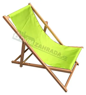Produktbild von Gartenliege „Klassiker“ in Limettengrün