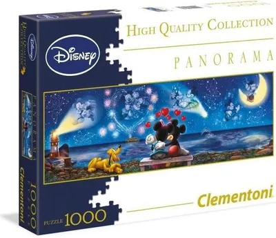 Obrázok produktu pre Clementoni 39449 - Disney Mickey a Minnie - 1000 dielikov puzzle - kolekcia vysokej kvality