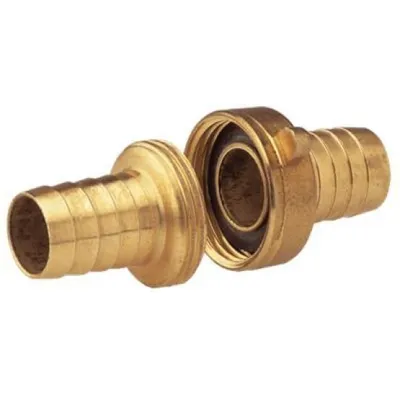 Produktbild von Messing-Schlauchverschraubung 33,3mm (G 1") (3-teilig, für 19mm (3/4?)-Schläuche)