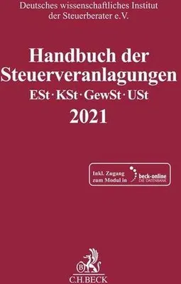 Produktbild von Handbuch der Steuerveranlagungen