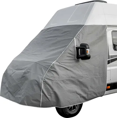 Image de Couverture de pare-brise compatible avec Fiat Ducato X290 à partir de 2014 - Protection de pare-brise Couverture de pare-brise