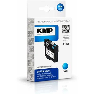 Produktbild von KMP 1647,4003, Hohe (XL-) Ausbeute, Cyan, 6,5 ml, 1 Stück(e), 470 Seiten, Einzelpackung