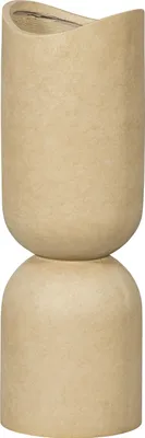 Produktbild von Mosi Vase/Pflanzgefäss Fibre Clay Beige 75Xø25cm