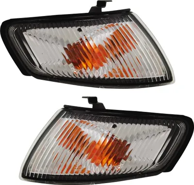 Produktbild von Frontblinker Set für Mazda 626 V GF GW 97-99 Blinker Klarglas Chrom Weiß vorn