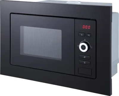 Produktbild von Mikrowelle 800 Watt Einbau 60 cm Grill 1000 Watt 20 L Glas Schwarz Respekta