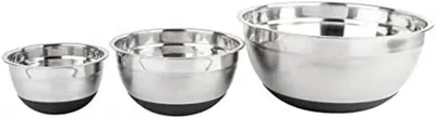 Produktbild von Edelstahlschüssel-Set, 3-teilig