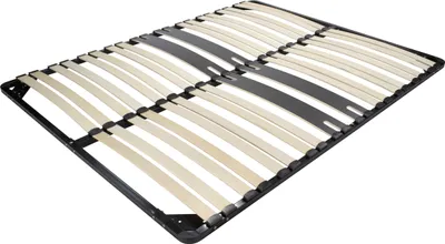 Produktbild von i-flair Lattenrost 200x200 cm, Lattenrahmen Ergo IF28 aus stabilem Metall - für alle Betten geeignet
