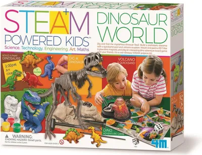 Obrázok produktu pre 4M Dinosaur World, Dinosaurus, Archeológia, 3 rok / roky, Viacfarebný