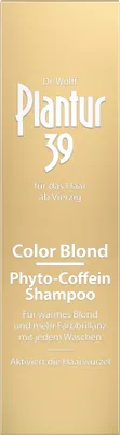Produktbild von Plantur 39 Color Blond Phyto-Coffein-Shampoo 250 ml