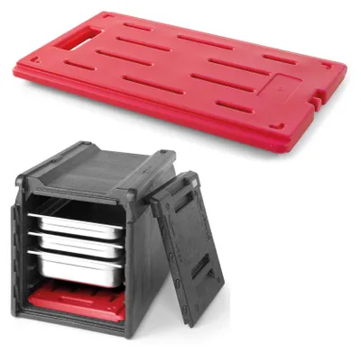 Produktbild von Heizelementeinsatz für Thermoboxen, Thermobehälter GN1/1 - Hendi 707845