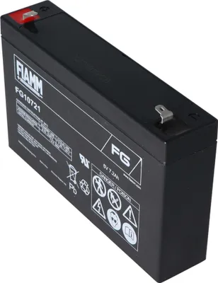Produktbild von Fiamm FG10721 Blei Akku 6 Volt 7,2Ah