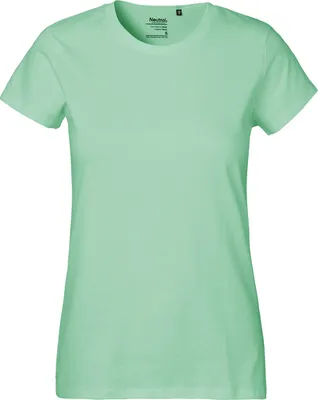 Produktbild von Neutral O80001 | Damen Classic T-Shirt / 100% Fairtrade Baumwolle - Farbe: Dusty Mint - Größe: S