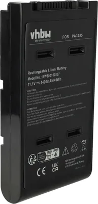 Produktbild von vhbw Akku Ersatz für PA3285U-2BRS,  PA3285U-2BAS,  PA3285U-1BRS,  PA3285U-1BAS, PA3284U-1BRS, PA3284U-1BAS für Notebook (4400 mAh, 11,1 V, Li-Ion)