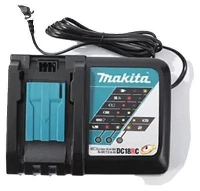 Image de Batterie pour outils électriques, haute capacité, système de protection intégré, 1 batterie, 1 chargeur, 18V