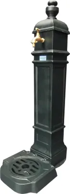 Produktbild von Nostalgischer Standbrunnen aus hochwertigem Aluminium - Funktional und zugleich ein schönes Gartengestaltungselement
