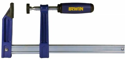 IRWIN Schraubzwinge 120/800 mm Typ M mit Thermoplast-Gummiauflagen