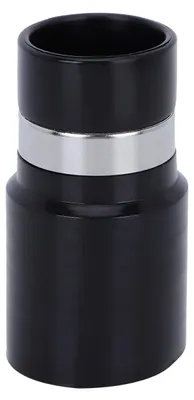 Staubsaugeranschluss-Set, 2 Stück, Universal, schwarz, 32/39 mm
