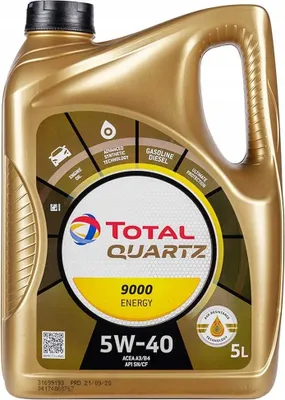 Produktbild von Total 5W 40 Quartz 9000 Energy Motoröl 5L