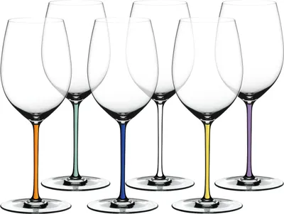 Produktbild von RIEDEL 7900/0-24 FATTO A MANO Cabernet Weinglas 6er VORTEILSSET