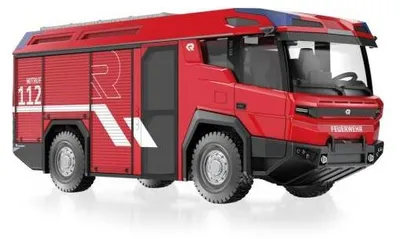 Produktbild von Wiking 1:43 Rosenbauer RT R-Wing Design Feuerwehr