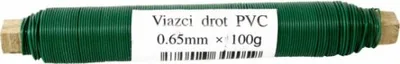 Zdjęcie produktu dla Drut kwiatowy PVC 0,6 mm zielony 30 m