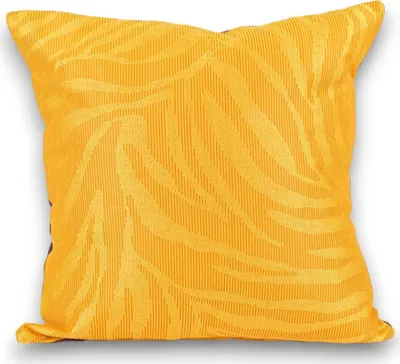 Image de Coussin jaune/violet Abstrait 40x40cm