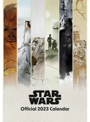 Star Wars Classic Wandkalender 2023, A3, 12 Motive