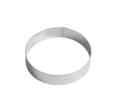 Imagen del producto de Pasticceria Paderno Tortenring breit 16 Edelstahl Rostfrei 47530-16