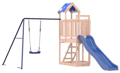 Produktbild von vidaXL Spielturm Massivholz Douglasie