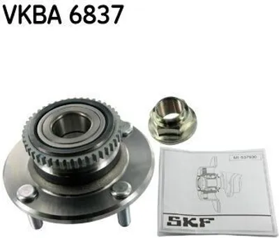 Produktbild von SKF Radlagersatz Hinten für HYUNDAI MATRIX (FC) VKBA 6837