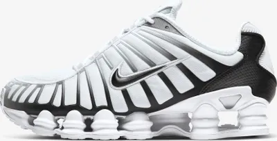 Produktbild von Nike Shox TL "White Platinum" Schwarz/Weiß, Größe: 45