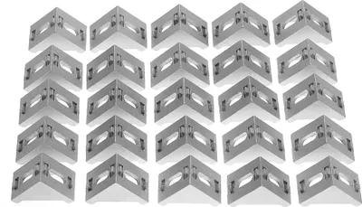 Imagen del producto de Soporte angular de aluminio, práctico, sólido y estable, duradero, seguro y fiable, ideal para el hogar