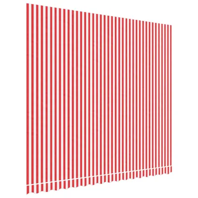 Produktbild von Markisenbespannung Rot und Weiß Gestreift 4x3,5 m