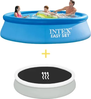Produktbild von Intex Easy Set Pool - 305 x 76 cm - Inklusive Solarsegel