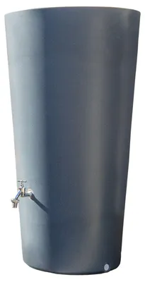 Image de Baril d'eau de pluie gris RAINBOWL 210 litres