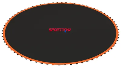 Produktbild von SPORTNOW Trampolinsprungtuch Sprungtuch für Trampolin, Ø323 cm, Sprungmatte