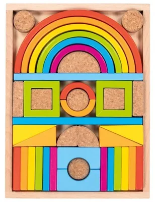 Immagine prodotto di Set di blocchi da costruzione colorati