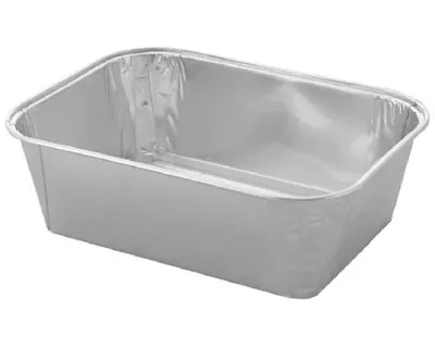 Produktbild von 250x Aluschale eckig 550 ml 149 x 109 x 45 mm