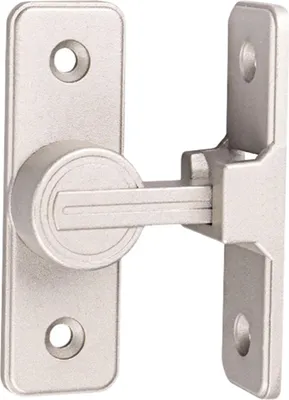 Produktbild von Türriegel ohne Bohren für Schlafzimmer mit Leuchtfunktion und 90 Grad Verriegelung aus robustem Aluminium