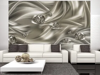 Produktbild von Vlies Fototapete 400x280 cm Tapeten Wandtapete XXL 3D Effekt optische Täuschung weiß Abstrakt Diamant a-A-0253-a-c