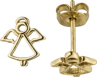 Produktbild von Ohrstecker Engel 333 Gold Gelbgold Ohrringe Goldohrringe
