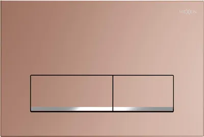 Image de Mexen Fenix 12 bouton poussoir, or rose - 601205