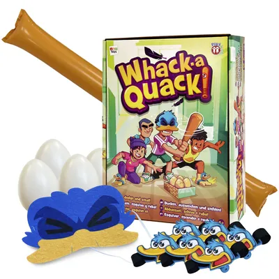 Productafbeelding van Spel voor 2-4 spelers, vanaf 8 jaar, een educatief spel voor kinderen: "Whack-a-Quack"