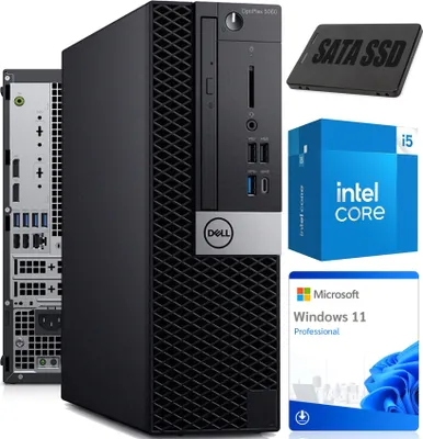 Obrázek produktu pro Počítač Dell OptiPlex 5060 SFF | Intel i5-8500 | 8 GB DDR4 | 480 GB SSD | Win11 | Grade A