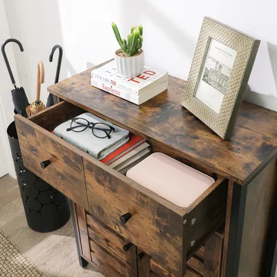 Produktbild von VASAGLE Kommode Sideboard, mit Regalebene und Schublade, 70 x 30 x 80 cm