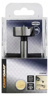 Obrázek produktu pro Craftomat Forstnerův vrták do dřeva 35x90mm